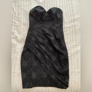 Tracy Reese Sleeveless Leaf-Patterned Dress in 6